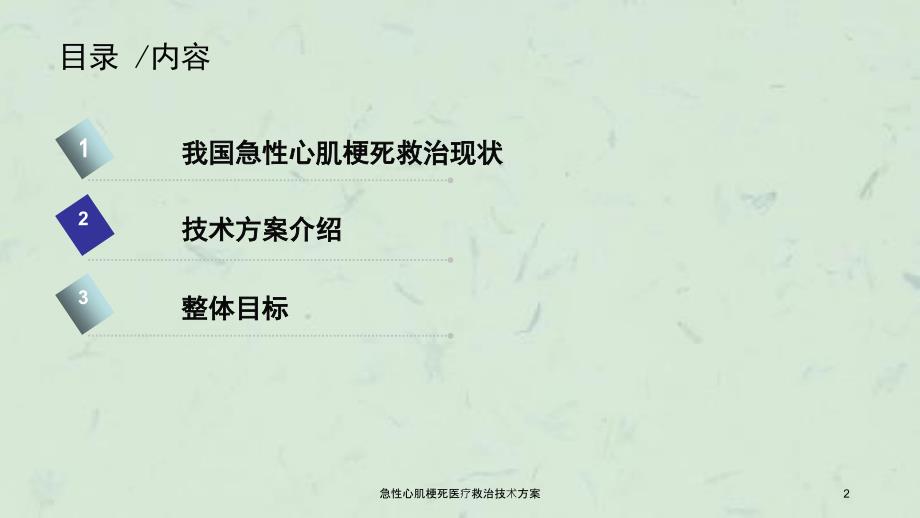 急性心肌梗死医疗救治技术方案课件_第2页