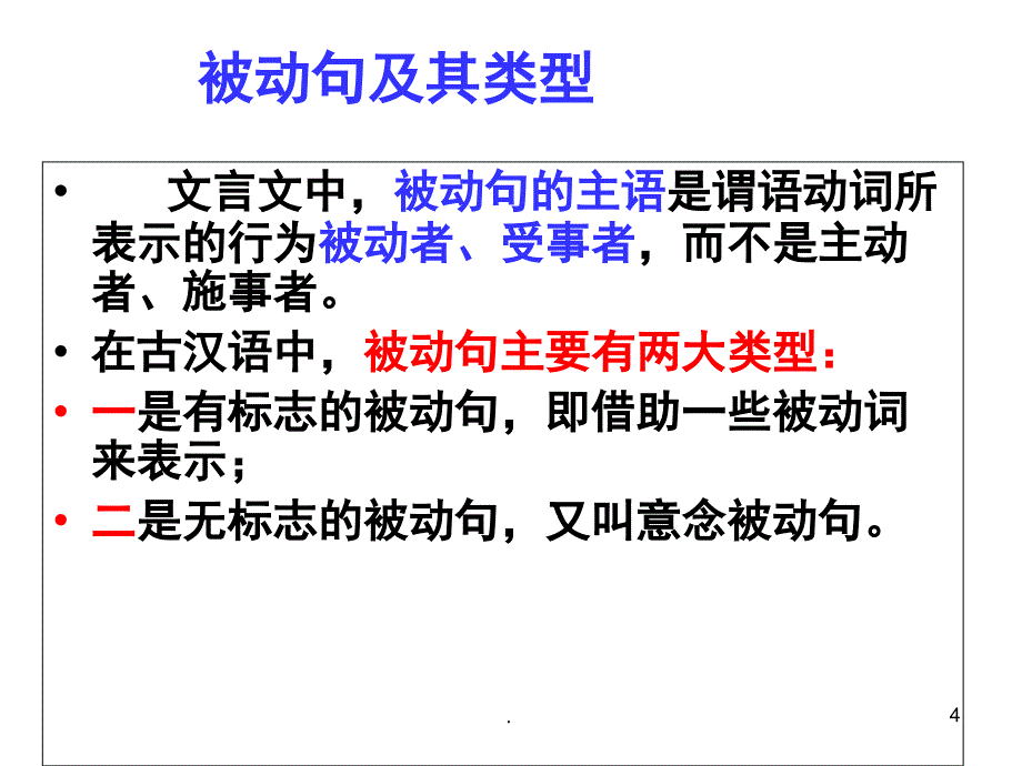 文言句式之被动句优秀课件_第4页