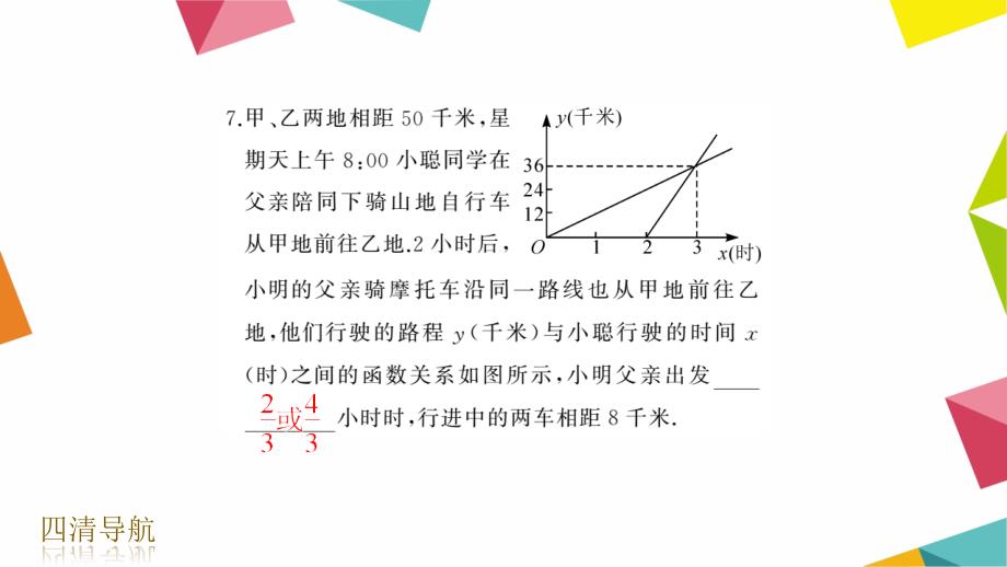 专题训练一次函数易错题ppt课件_第4页