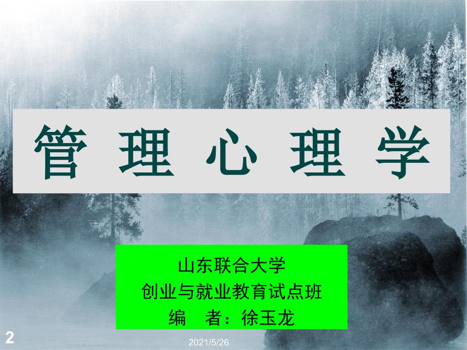 管理心理学PPT优秀课件_第2页