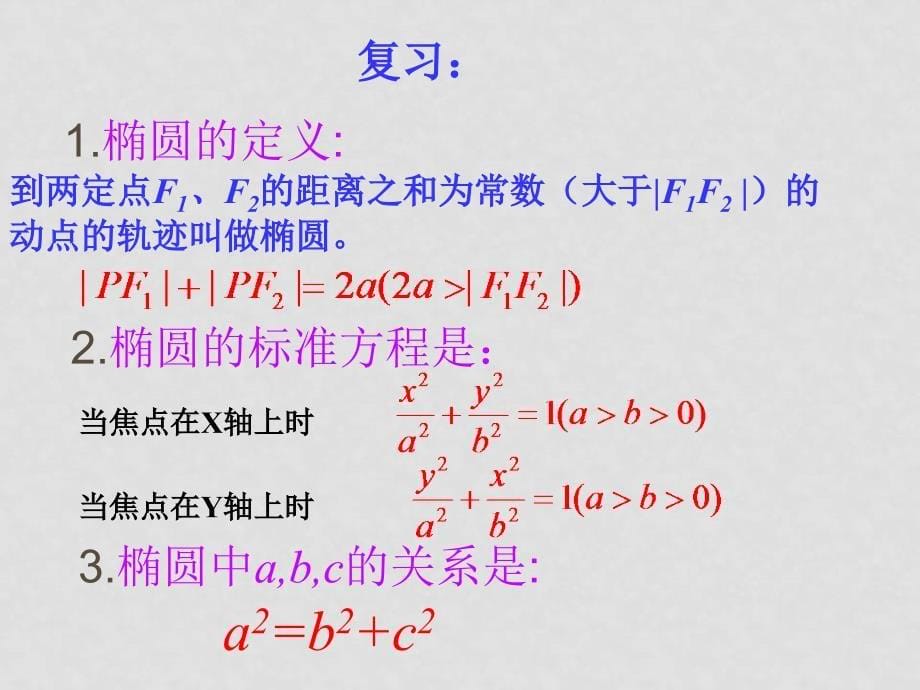 高中数学2.1.2 椭圆的几何性质 课件新人教版选修1_第5页