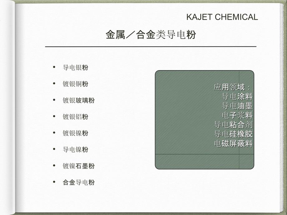 卡吉特导电化学品简介及应用_第2页