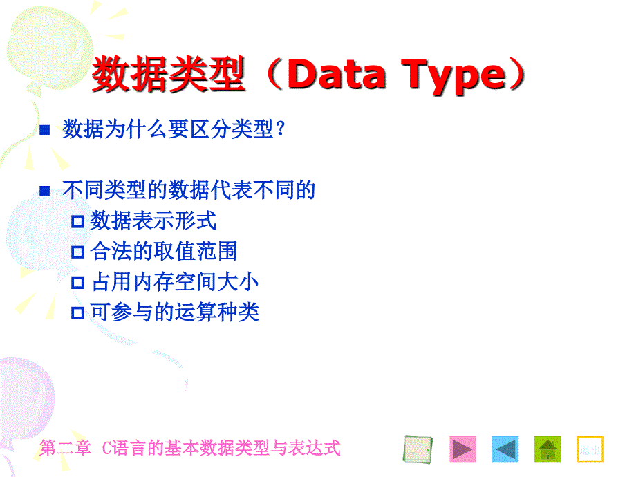 C语言的基本数据类型与表达式课件_第2页