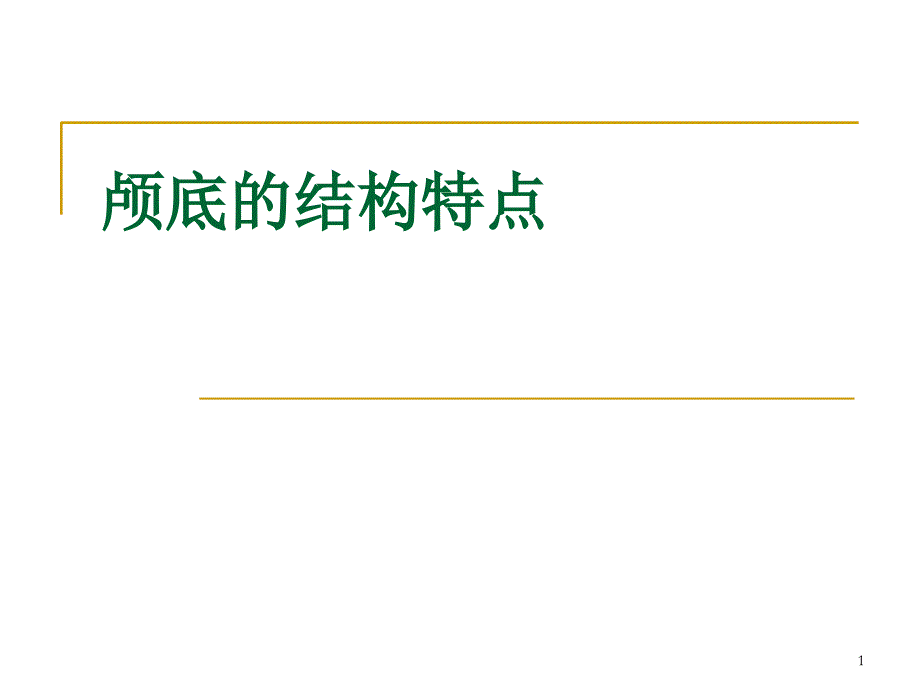 颅底解剖详解课件_第1页