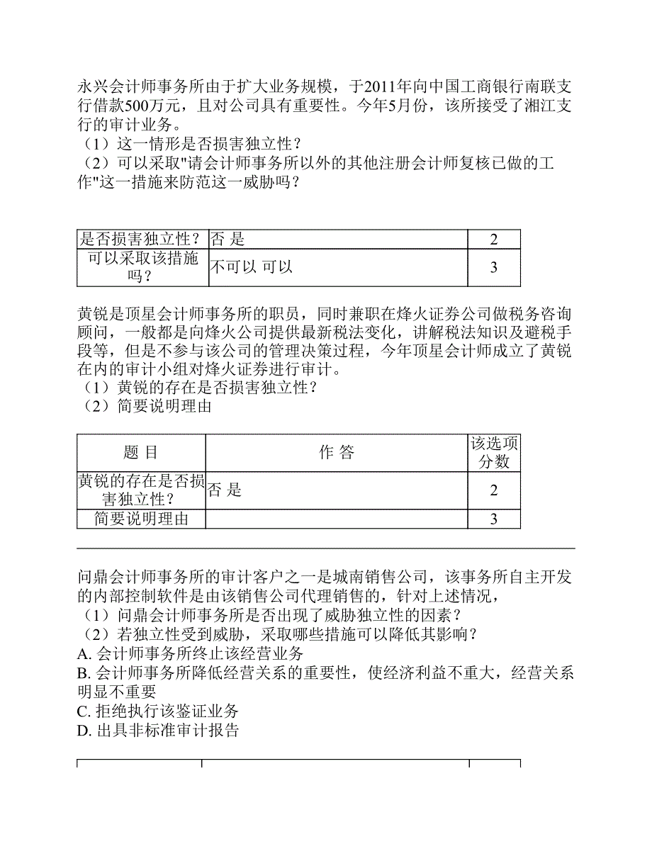 审计实训章节实验练习及答案.pdf_第2页