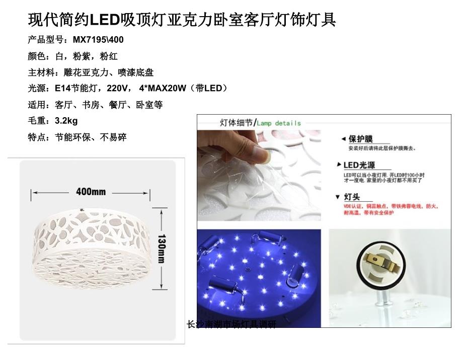 长沙南湖市场灯具调研课件_第4页