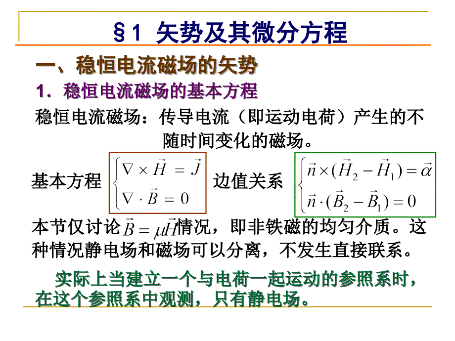 合肥工业大学电动力学第三章静磁场_第2页