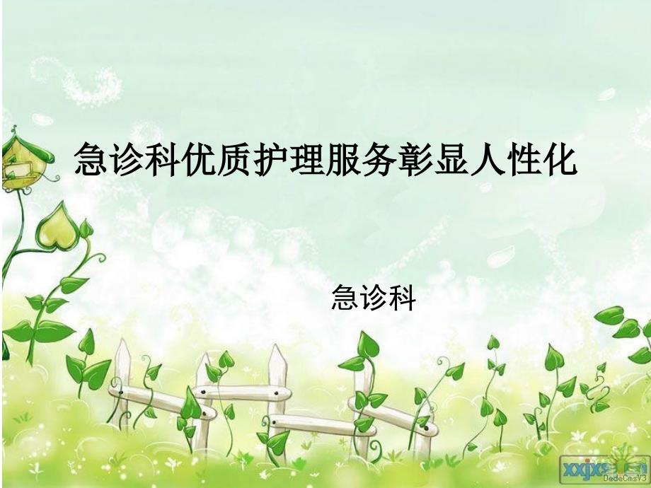 急诊科优质护理.ppt_第1页