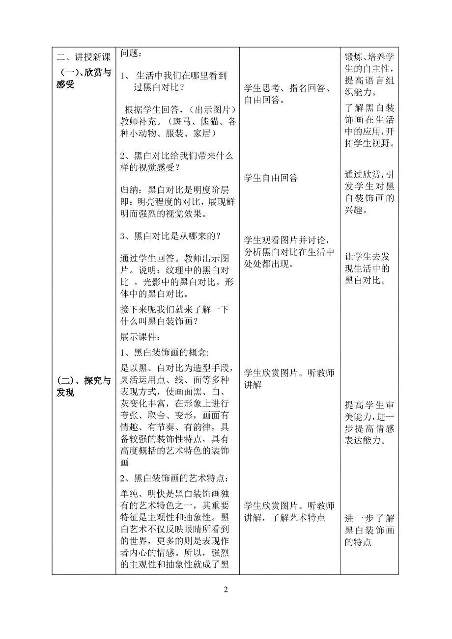 黑白装饰画教案_第2页