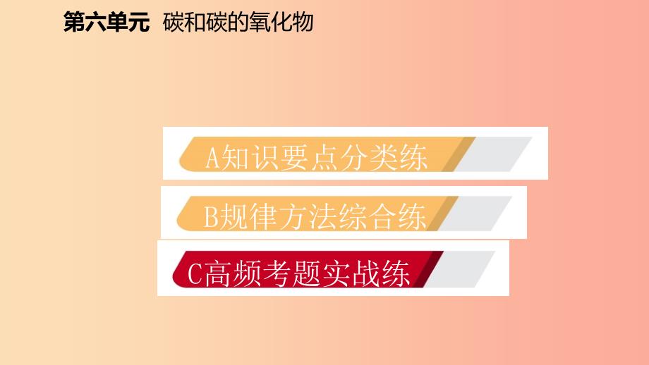 2019年秋九年级化学上册 第六单元 碳和碳的氧化物 课题2 二氧化碳制取的研究练习课件1 新人教版.ppt_第2页