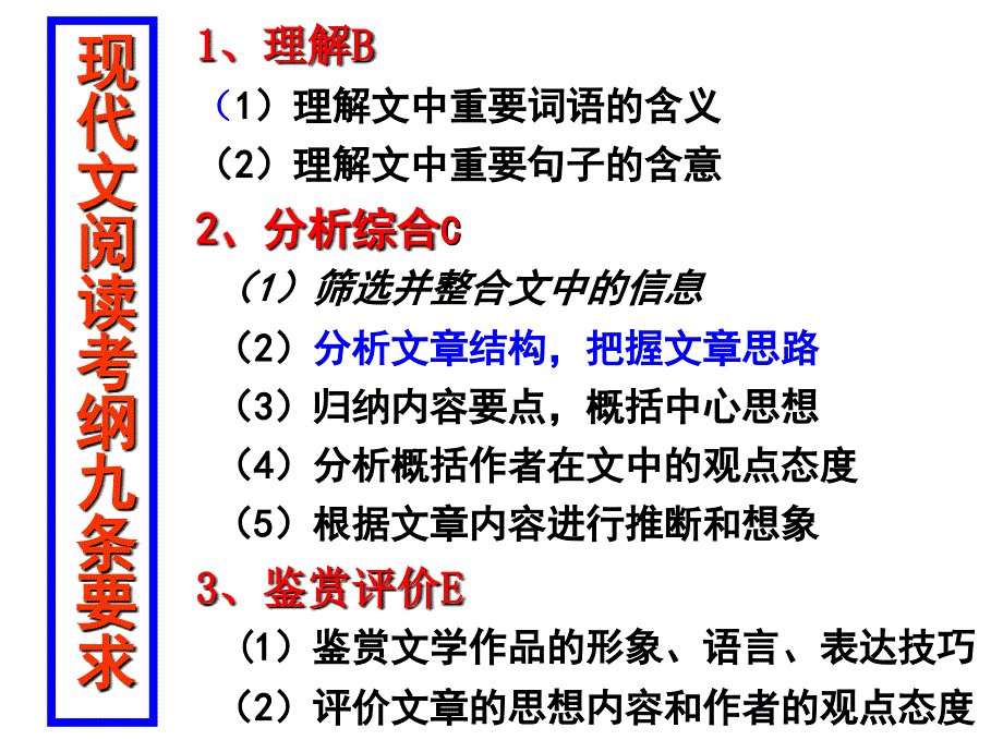 分析作品结构把握文章思路_第2页