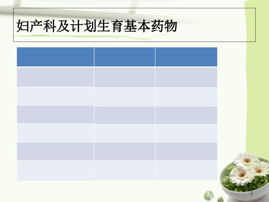 国家基本药物临床应用指南-妇产科疾病与计划生育_第2页