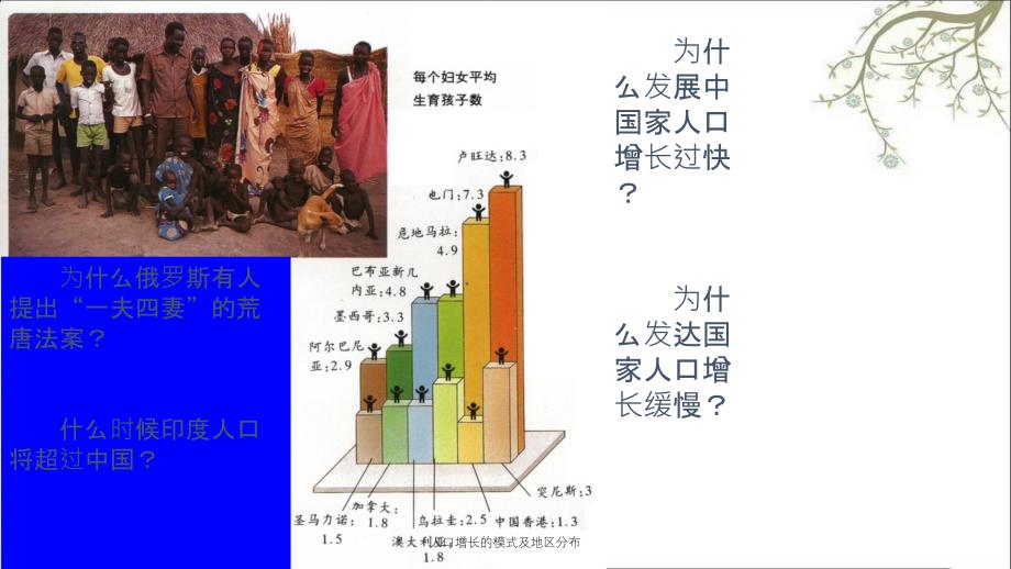 人口增长的模式及地区分布_第3页