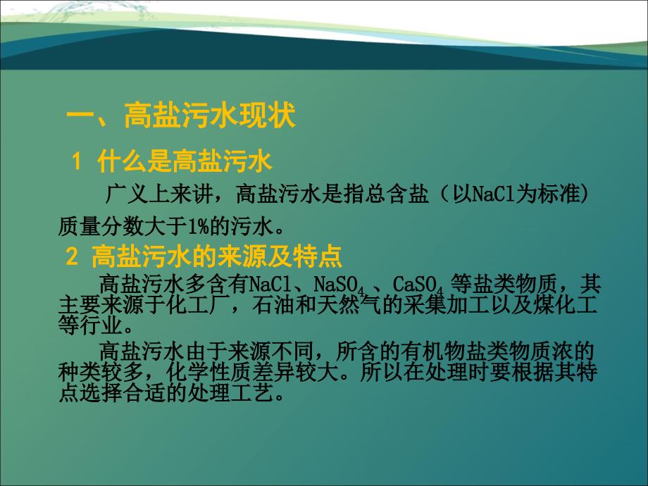 高盐水处理工艺及装置设计_第3页