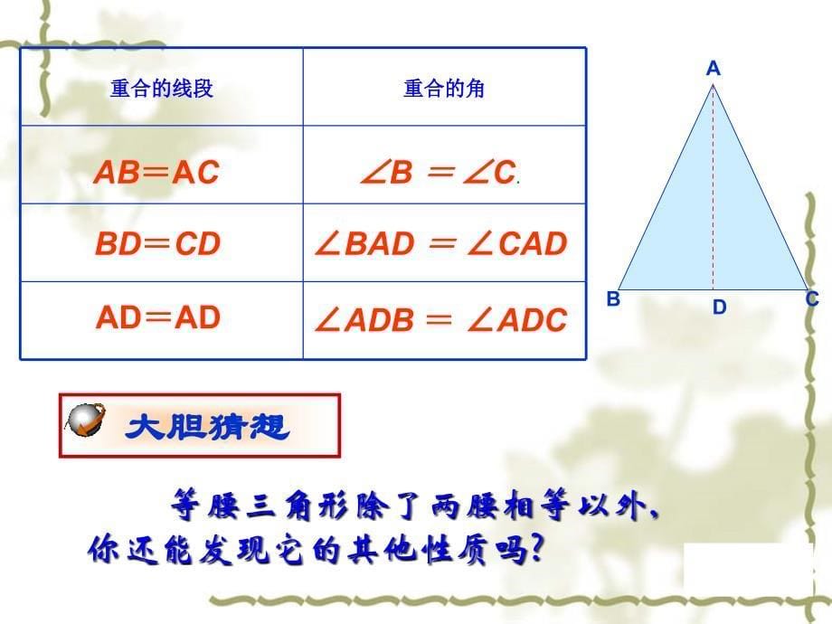 等腰三角形的性质优质课课件_第5页