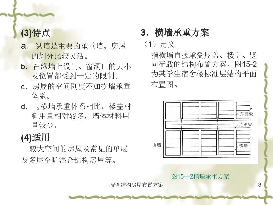 混合结构房屋布置方案课件_第3页