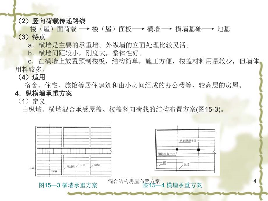 混合结构房屋布置方案课件_第4页