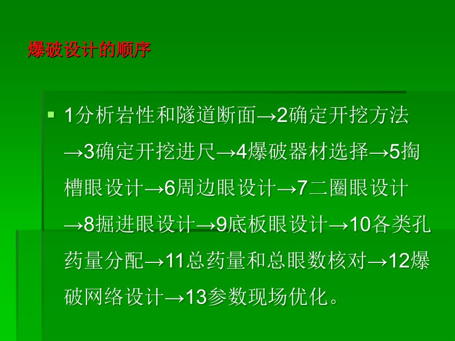 隧道光面爆破设计案例_第3页