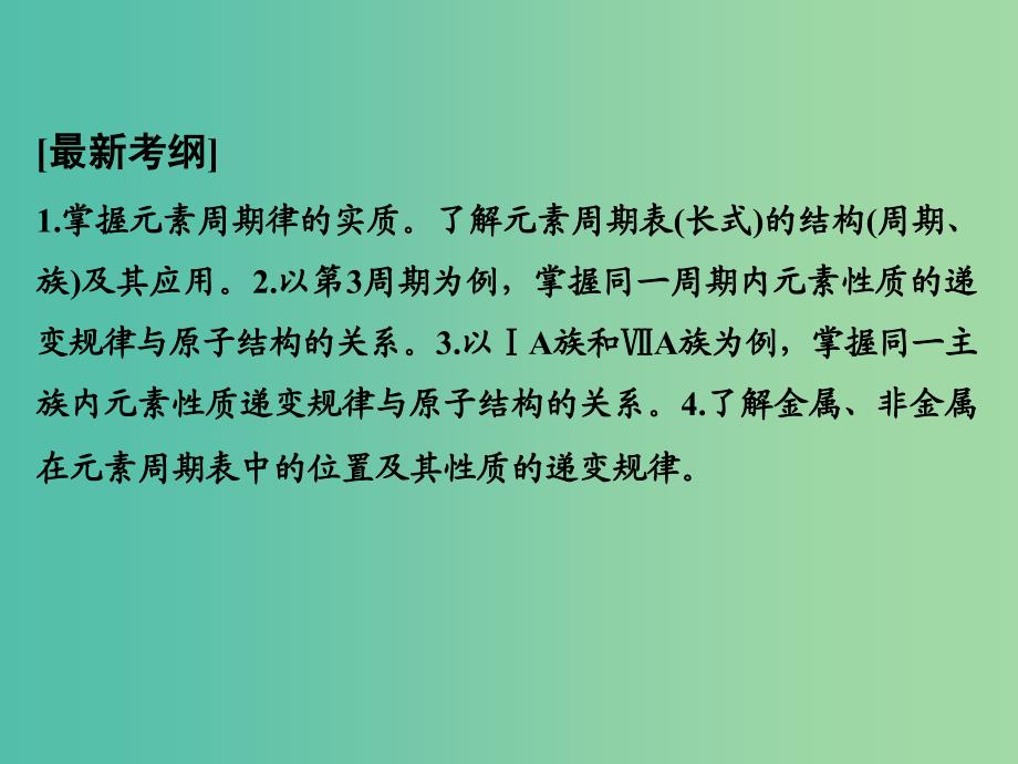 高考化学一轮复习 第五章 物质结构、元素周期律 基础课时2 元素周期律和元素周期表课件 新人教版.ppt_第2页