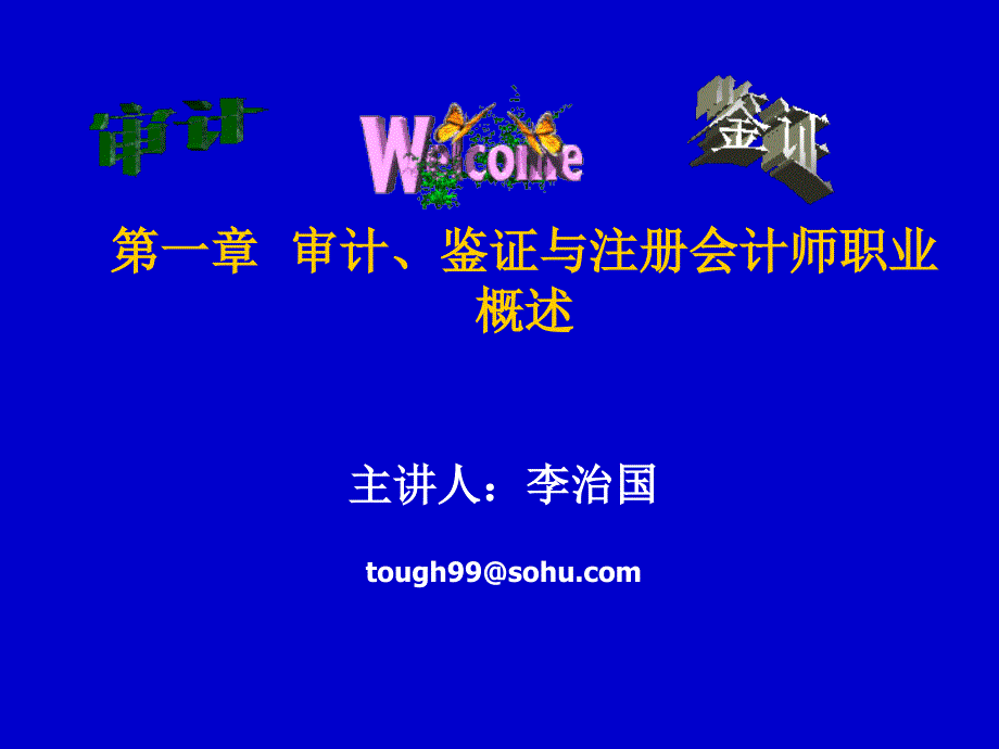 审计、鉴证与注册会计师职业_第1页