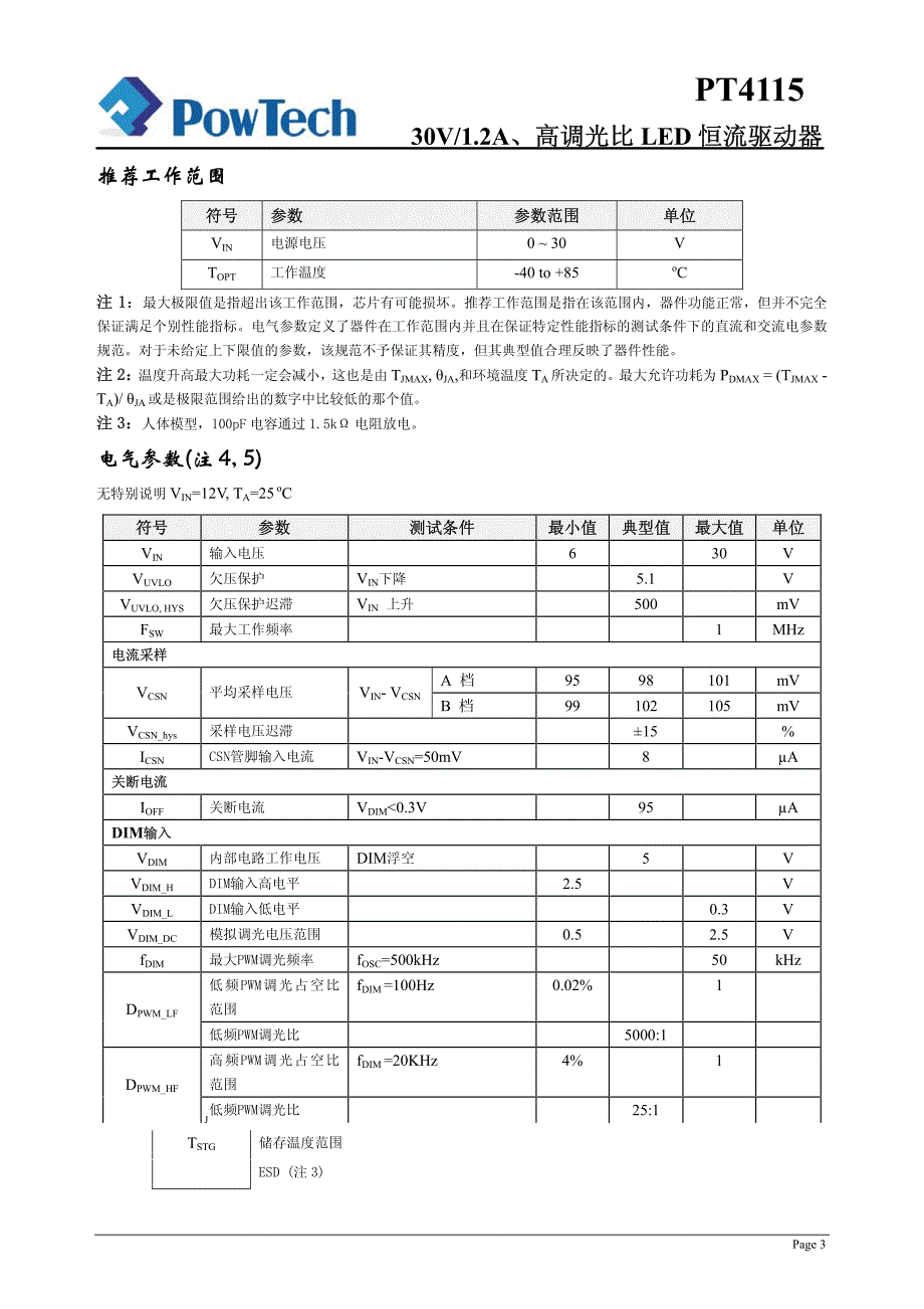 PT4115规格书_第3页