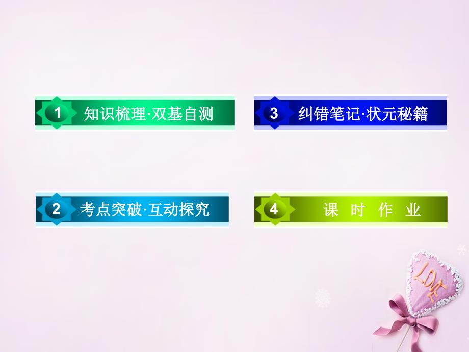 （新课标）高考数学一轮复习 第四章 平面向量、数系的扩充与复数的引入 第2讲 平面向量基本定理及坐标表示课件_第4页