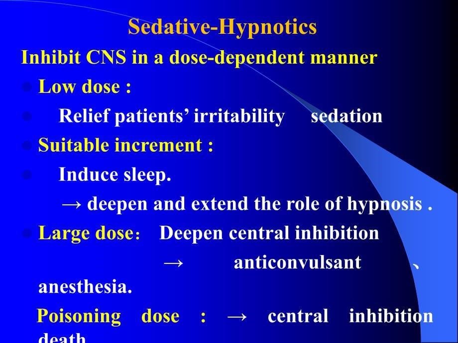 药理学教学课件：Chapter15 Sedative-Hypnotics_第5页