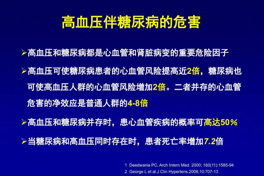 解读三大指南-诠释高血压伴糖尿病的综合防治课件_第3页