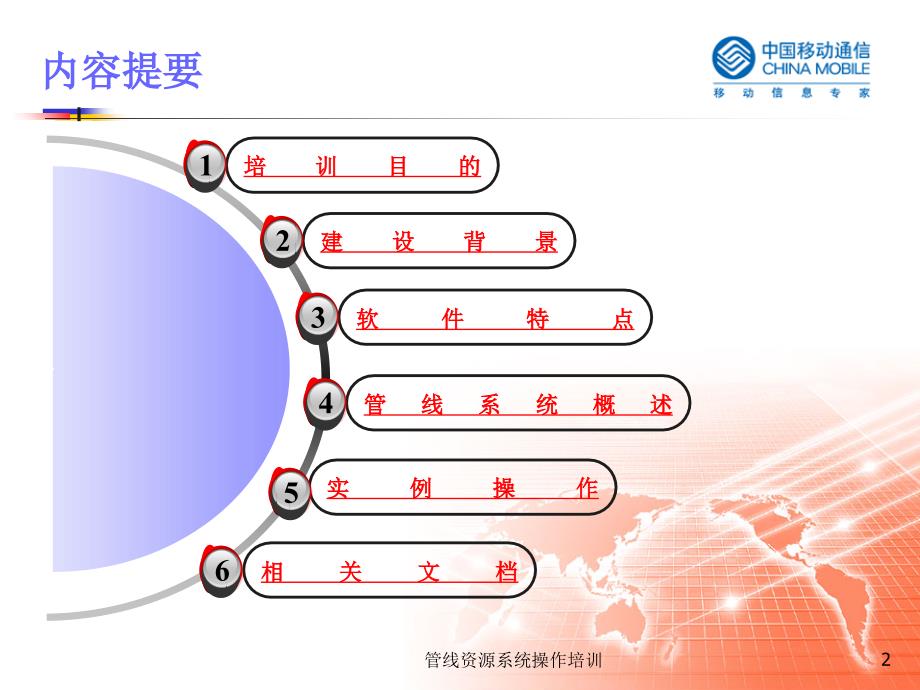 管线资源系统操作培训课件_第2页