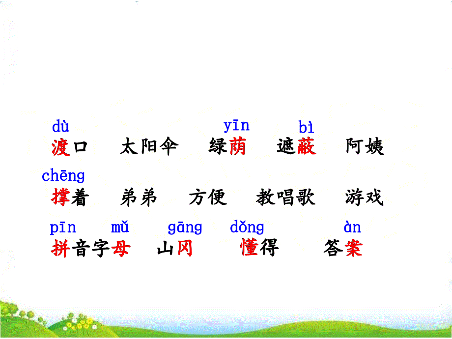 部编版二年级语文下册9枫树上的喜鹊课件_第4页