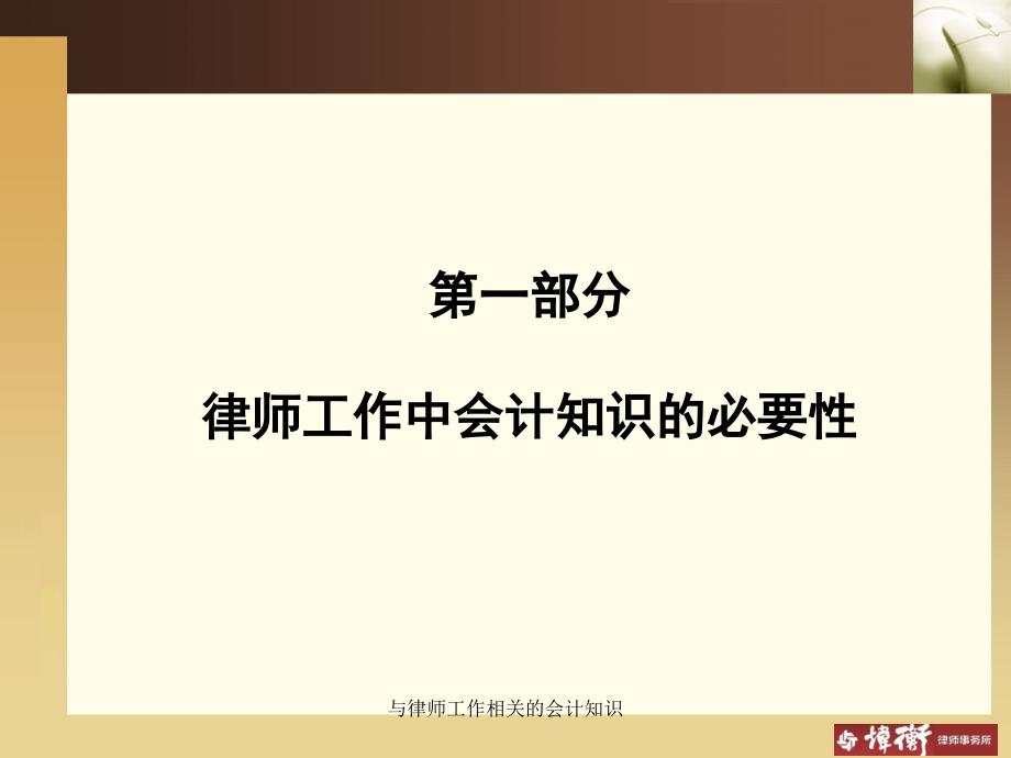 与律师工作相关的会计知识课件_第3页