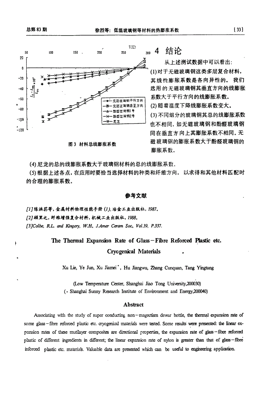 低温玻璃钢等材料的热膨胀系数_第4页