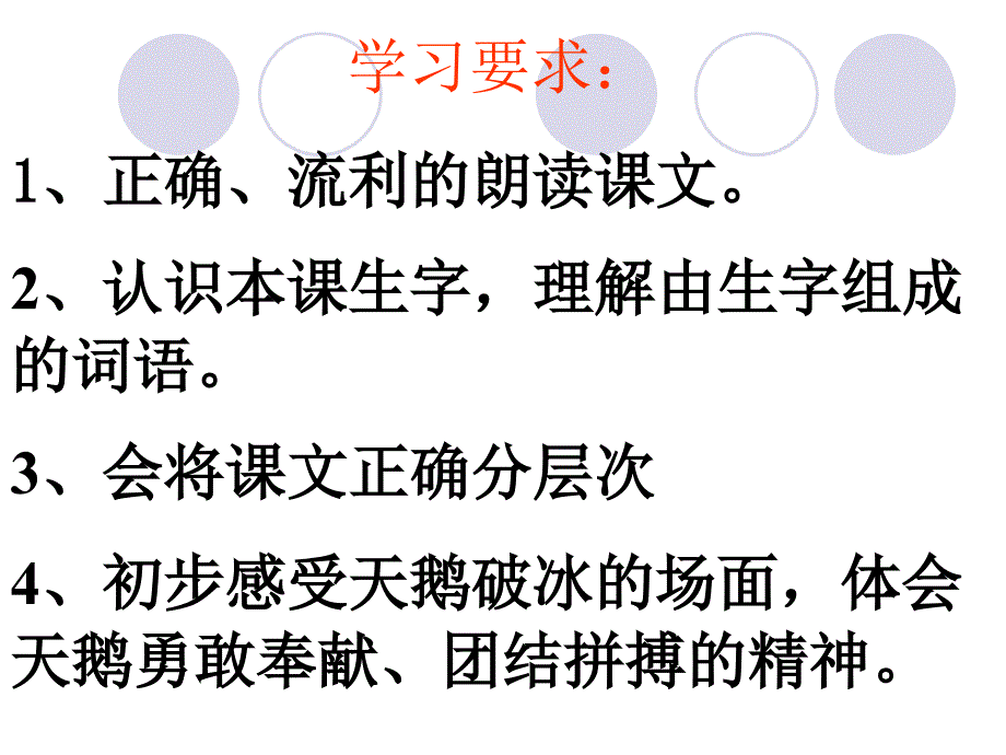 四年级下语文课件-天鹅的故事7 _北京课改版_第2页