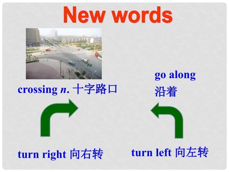 陕西省神木县大保当初级中学七年级英语下册 Unit 8 Is there a post office near here课件2 （新版）人教新目标版_第5页