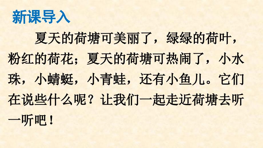 部编版一年级下册荷叶圆圆课件_第2页