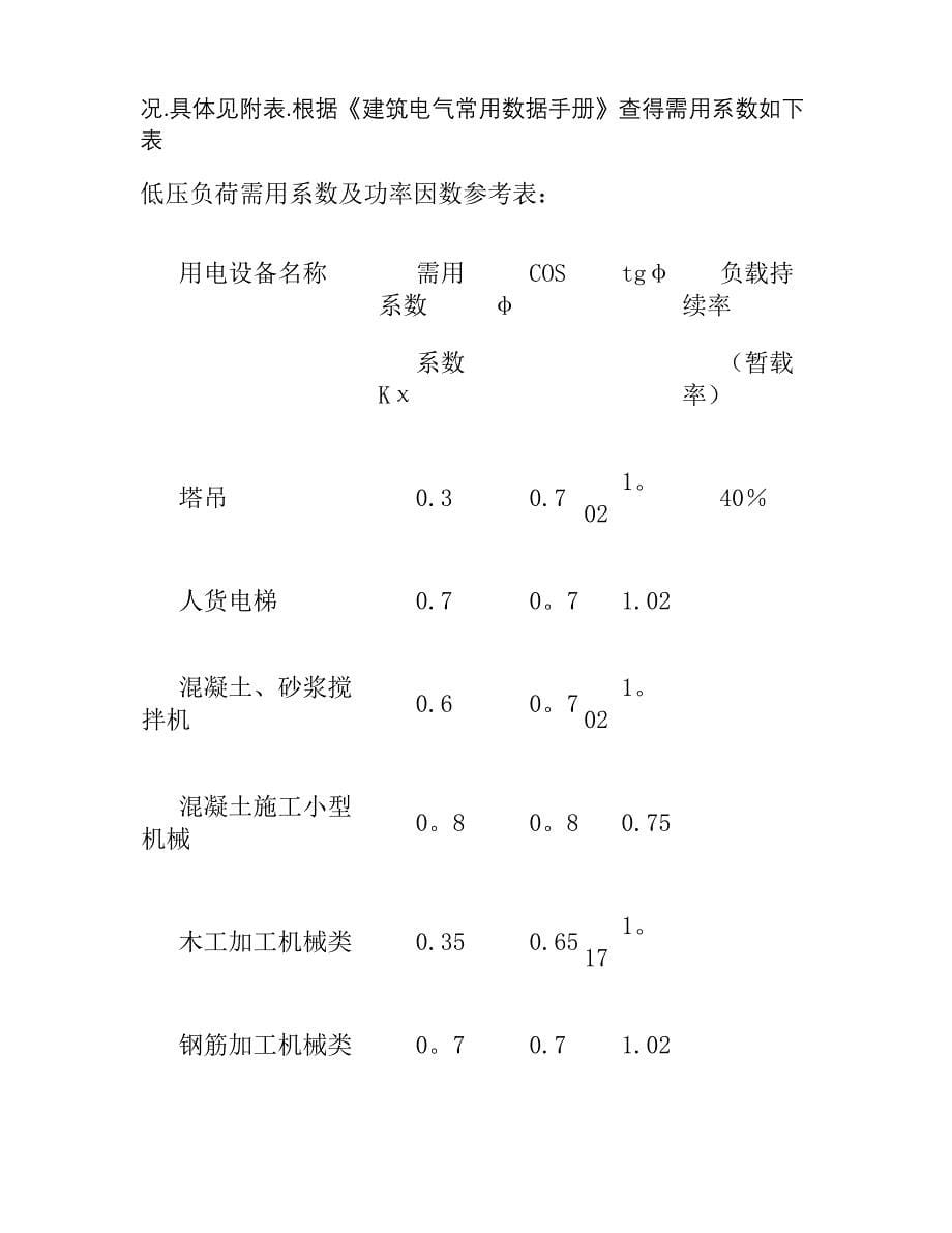 临时用电施工方案修改(精)_第5页