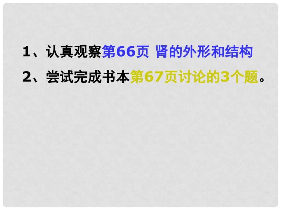 七年级生物下册 第四章 第一节 尿液的形成和排出课件 济南版_第4页