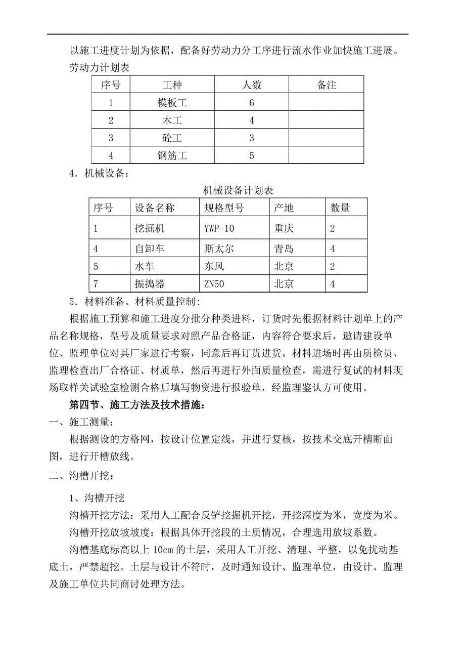 电力埋管施工方案_第5页