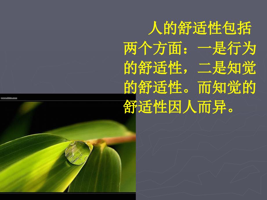 人的感觉系统与室内空间设计.ppt_第1页