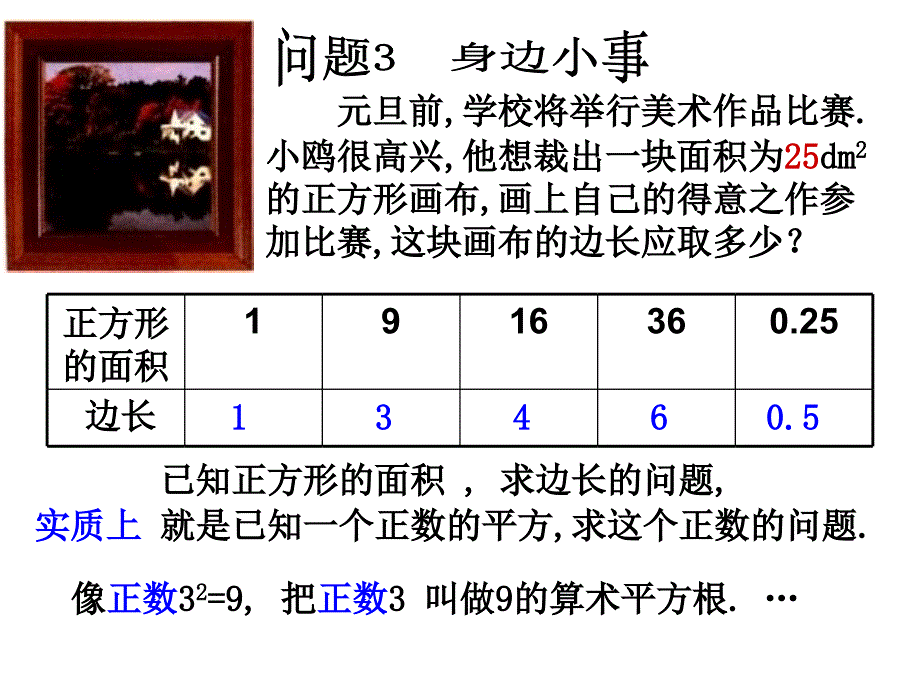 611算数平方根课件第一课_第3页