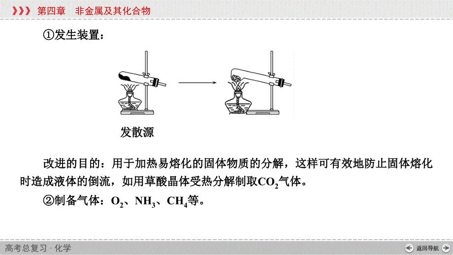 一轮复习人教版常见气体的实验室制备净化收集和检验课件_第3页