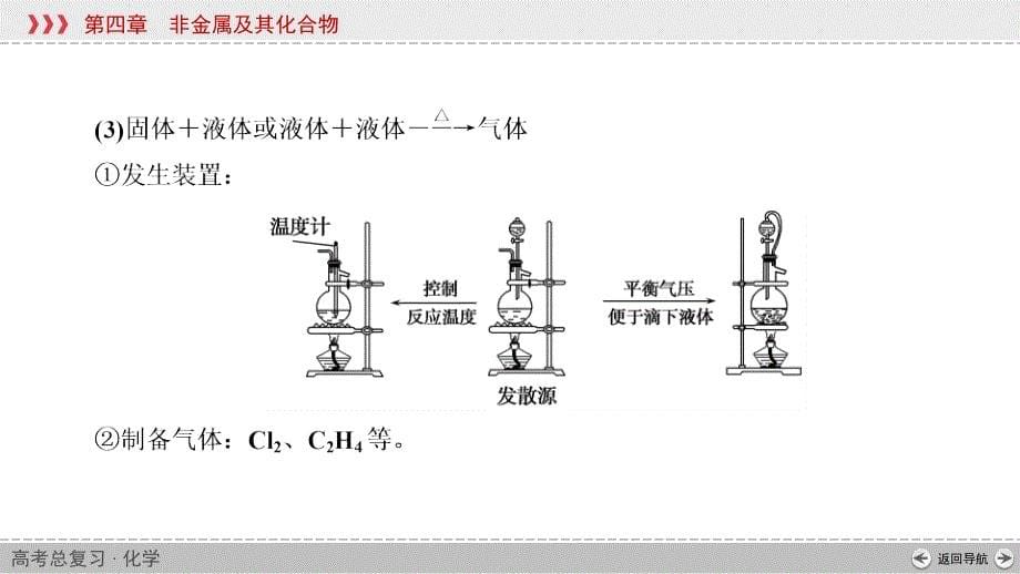 一轮复习人教版常见气体的实验室制备净化收集和检验课件_第5页