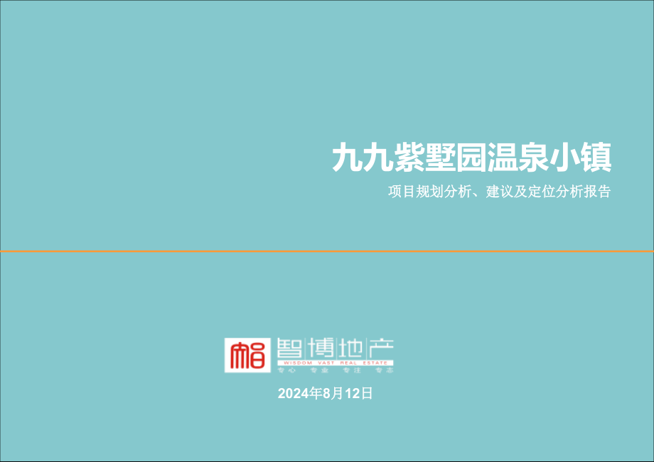 河南九九紫墅园温泉小镇项目建议及定位分析报告（212_第1页