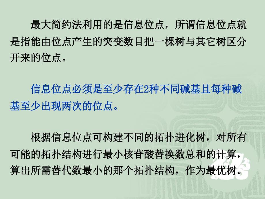 序列分析四一一分子进化系统发生分析_第3页