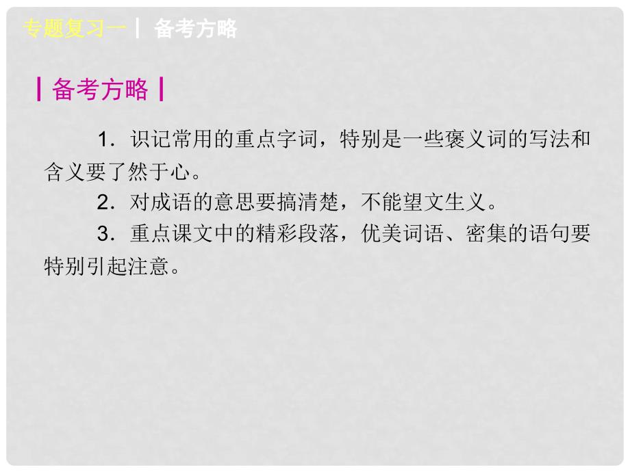 学期八年级语文上册全册专题复习课件（含专题讲解和精选习题） 苏教版_第3页