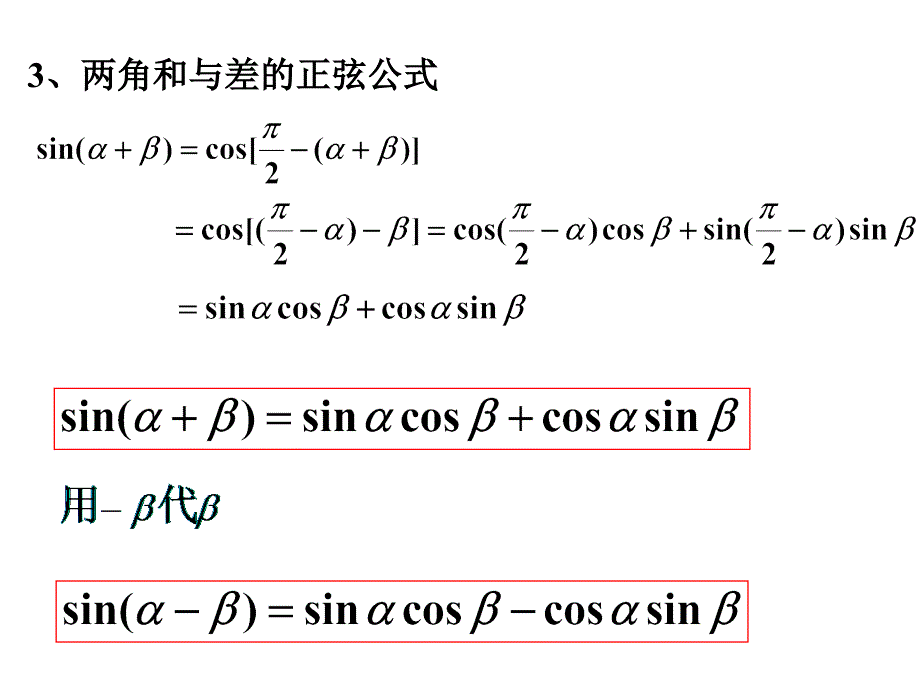 [整理][新人教A版]两角和与差的正弦、余弦、正切教学课件[人教版]_第4页