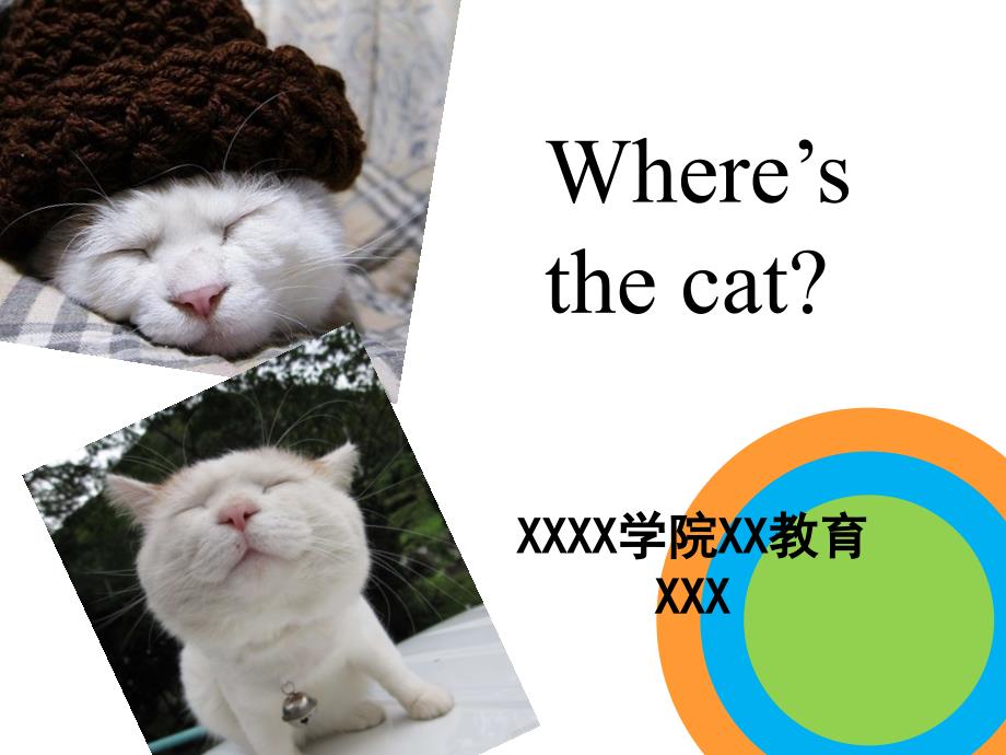 where&#39;s the cat【final】_第1页