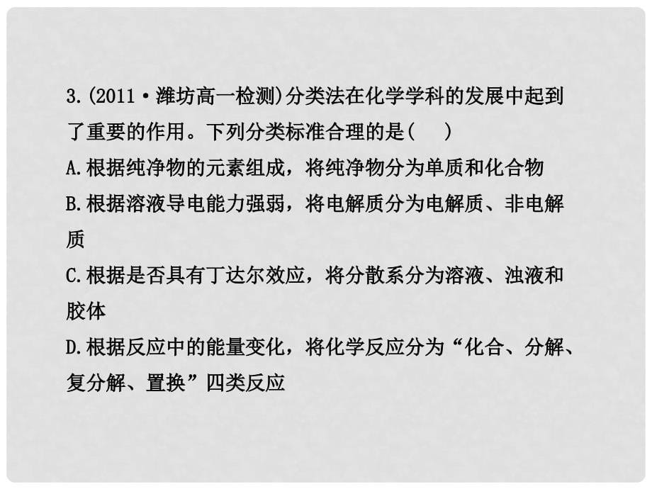 1112版高中化学全程学习方略配套课件 单元质量评估(二) 鲁科版必修1_第5页