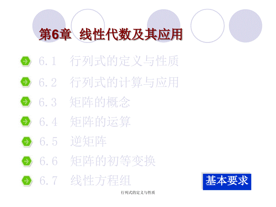 行列式的定义与性质课件_第1页