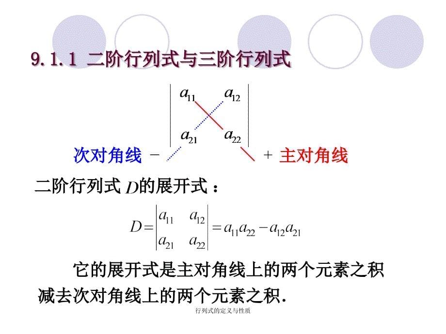 行列式的定义与性质课件_第5页